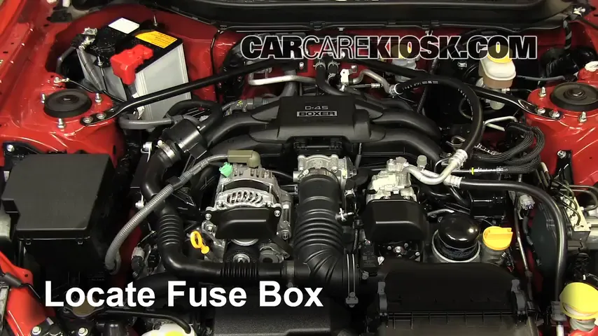 2013 Scion FR-S 2.0L 4 Cyl. Fuse (Engine) Check
